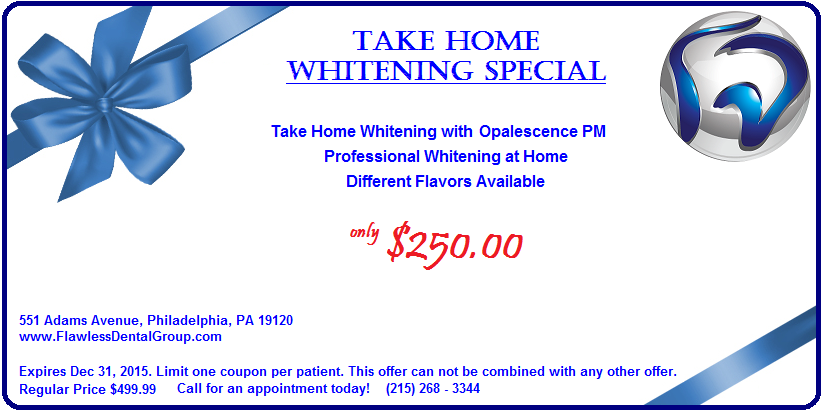 Whitening Take Home Special Offer